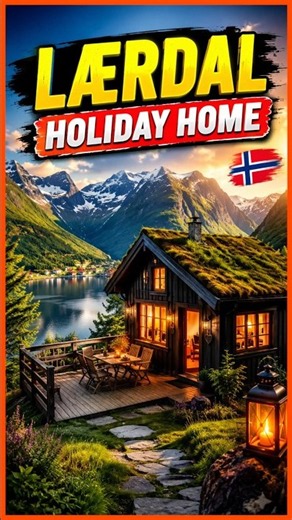 Lærdal Holiday Home, Norway 🇳🇴 | Cozy Cabin Stay in Norway's Beautiful Fjord Village