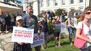 Kingstonians for Safe Technology protest against 5G networks