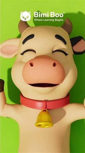 La chanson de vache la plus mignonne 🐄💛🎵 Bimi Boo Kids #chansonsenfants