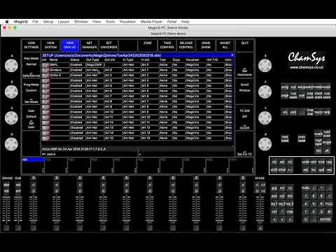 MagicDMX dongle + PCWing/any other Computer based ChamSys hardware *, **