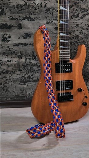 DIY Guitar Strap 🎸 | Handmade Strap Using Paracord