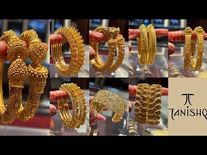 Tanishq Latest Traditional Gold Bangle Design 💕 || Tanishq Gold Bangle Collection With Price 😱