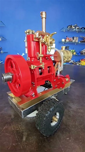 Mind-Blowing Mini Engine Build! 🤯 #shorts #miniengine