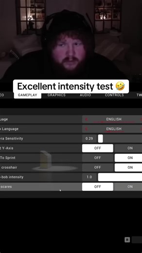 Excellent intensity test 🤣 #Caseoh
