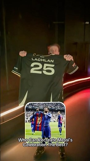 Who Recreated Messi's ICONIC Celebration Best? 🐐⚽