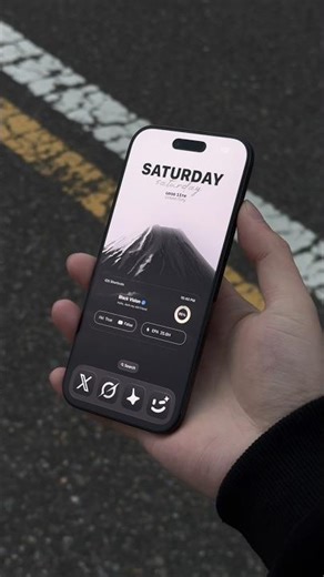 Dark Mode iPhone Home Screen Setup. #iphonecustomization #iphonesetup