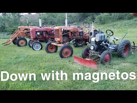 How to convert a magneto to an external coil/distributor.