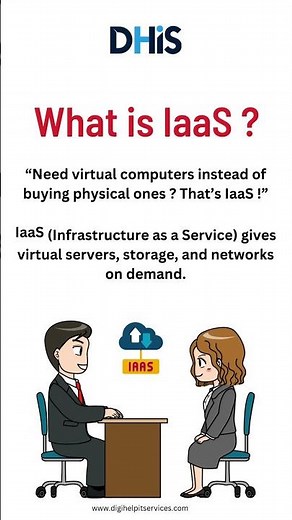 What is IaaS ? Short Definition Of IaaS With Example #iaas #shorts