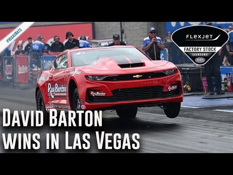 David Barton wins Factory Stock Showdown at the NHRA Nevada Nationals