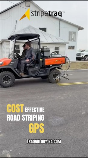 Cost effective road striping using stripetraq GPS. Deploy this system fast! @A@ATSSAvideos