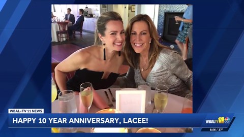 Lacee Griffith celebrates her 10th anniversary with WBAL-TV 11 News