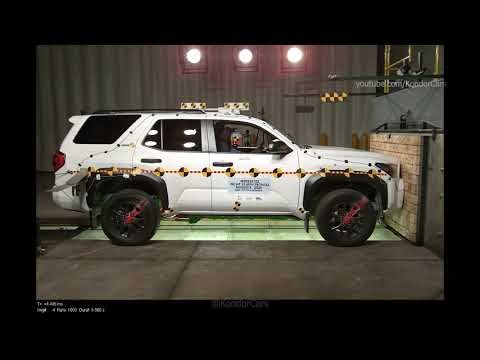 Toyota 4Runner - frontal crash test