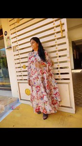 5.1K views · 77 reactions | Garden saree converted to a long gown.. Sakthi stitching studio 9962233992 #gardensaree #longgown #treadygownpattern #newoutlook | Sakthi stitching studio | Facebook