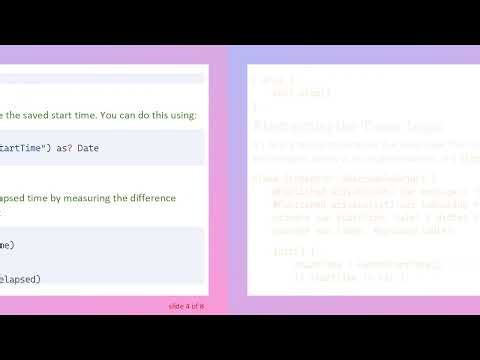 How to Effectively Run a Timer in the Background in SwiftUI