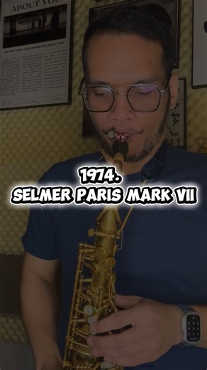 Joe Sax Shop Indonesia on Instagram: "Kita udah beberapa kali punya Selmer Mark VII, tapi tetap aja terpukau, contohnya kayak sound #jsaxreview dari unit yang ini! Btw unit ini beda dari Mark VII sebelumnya karena unit ini memiliki ciri khas American Engraving, buatan tahun 1974. • • • • • • Alto Saxophone Selmer Paris Mark VII (1974) : Serial number M.250474 buatan tahun 1974. American Engraving, rare item. Semua body rata, mulus, tidak ada bekas las atau penyok. Pad aman, low to high rata no b