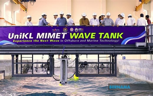 UniKL MIMET’s Wave Tank To Boost Malaysia's Maritime TVET Sector