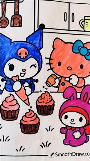 kuromi coloring book