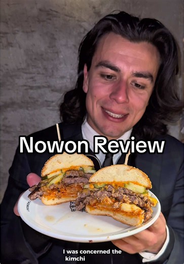 Nowon Burger review🍔 burger 6/30 #burger #foodtok #foodreview #nycfood #eastvillage