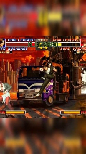 Kyo VS Iori EPIC FIGHT #kyokusanagi #ioriyagami #kof95 #snk #neogeo