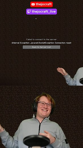 Perfekter Start in den MC-Server! #thejocraft