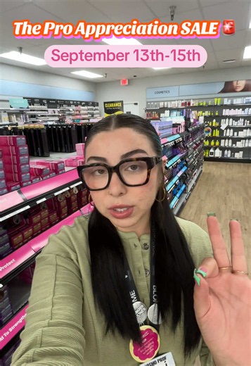 The Pro Appreciation SALE is around the corner! All my licensed baddies & bros, take advantage of the sale at Cosmoprof ✨ #toptiercosmo #licensedcosmetologist #cosmoprof #proappreciationsale