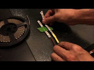 How to use LED Strips for lighting Starship models.