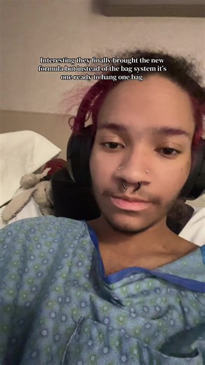 Just aesthetically it threw me off, also they better be easy to spike if this is what I get sent home with, cause I’m not wrestling the container to get into it 💀 I’m sure I’ll get used to whichever way they set me up but I was ready to go home with one formula and one method and now it’s difffent and my autism currently no likey #ew #why #newformula #tubefeeds #thanksihateit