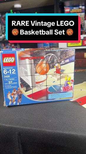 Vintage LEGO NBA Basketball Set Review