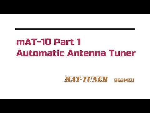 mAT-10 Automatic Antenna Tuner 1