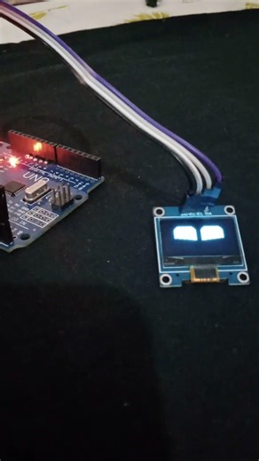 Arduino with OLED 🤗😎 #viral #funny #school #science #robot #youtube #arduino #diy #shorts