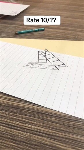 3d illusion stairs drawing, how to draw 3d stairs, realistic pencil drawing shorts, creativity,