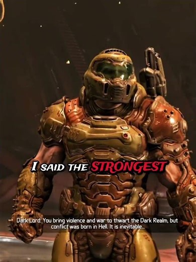 POV: You Are The STRONGEST Being In The DOOM Verse #doom #shorts #foryou #doometernal #davoth #fyp