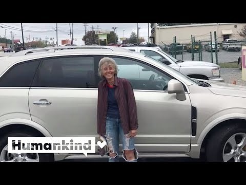 Strangers surprise woman with a car | Humankind