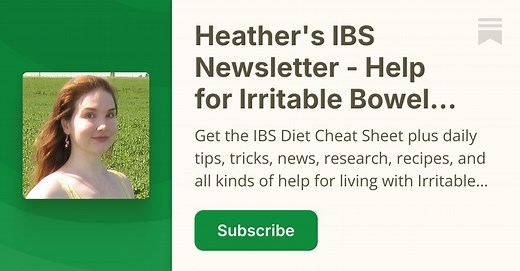 About - Heather's IBS Newsletter - Help for Irritable Bowel Syndrome