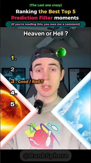 ranking the best prediction filter moments #shorts #viral