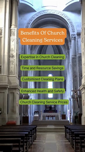 Discover the true benefits of professional church cleaning services. At Compass Cleaning Solutions, we bring expertise, efficiency, and care to every worship space we serve. Our experienced team handles everything — from preserving delicate stained glass and artifacts to disinfecting high-touch areas — ensuring your facility remains spotless, safe, and welcoming. With customized cleaning plans, time and resource savings, and a focus on enhanced health and safety, we help you maintain a sacred en