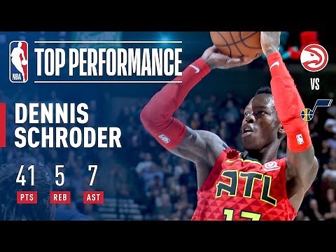 Dennis Schroder's ELECTRIC Performance vs The Jazz