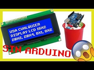 Display LCD 🔥SIN ARDUINO🔥 ATMEGA328P - Sorteo - Teoría - Librería - Simulación