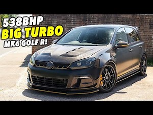 Brandon's BIG Turbo 538BHP MK6 Golf R is SAVAGE!