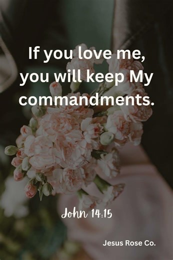 Catholic Bible Study | John 14:15 | Jesus Rose Co. ✝️