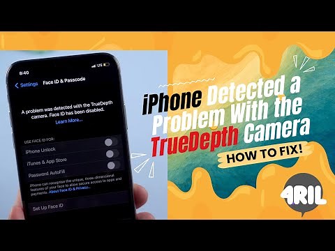 Problem with TrueDepth Camera? Here's an easy fix!