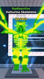 Vulturino skeletono all mutations #stealabrainrot #teamsammy #stealabrainrotroblox #roblox | Grow a Garden Lovers