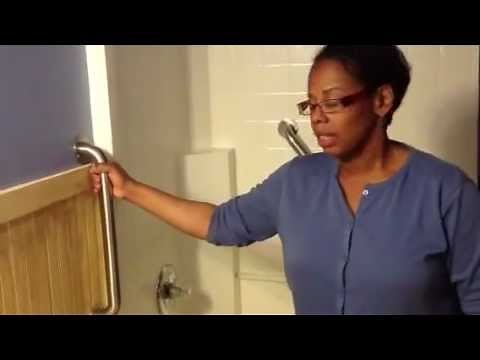 Elder care bathroom safety - where to install grab bars