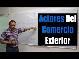 ACTORES DEL COMERCIO EXTERIOR