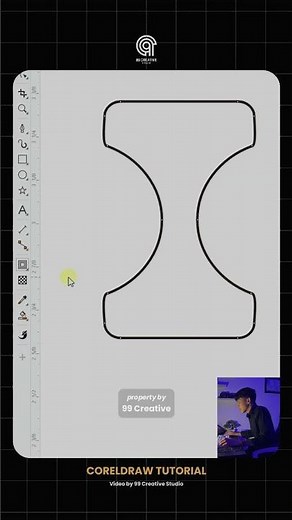 CorelDraw Tips | Use Contour #coreldraw #begginers #graphicdesigner