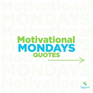 Motivational Mondays "The road to success and the road to failure are almost exactly the same." -Colin R Davis. #Sagicor #MotivationalMondays | Sagicor General Insurance