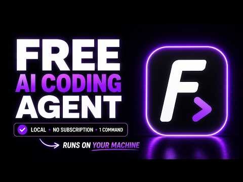 This FREE AI Coding Agent Feels INSANE (No Restrictions 😱)