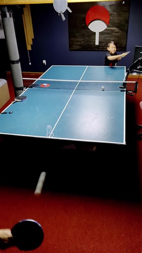 table tennis rallies with the kids #tabletennis #pingpong