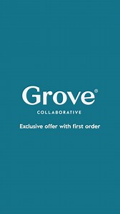 Shop baby essentials with peace of mind at Grove. 🏡💚 🎁 Use code WELCOME for 20% off your 1st order of $75 🌿 Soft, safe diapers with gentle ingredients 🧼 Laundry detergents free of harsh chemicals 🍼 Only glass & silicone baby bottles 🌎 Plastic-reducing, sustainable products | Grove Collaborative
