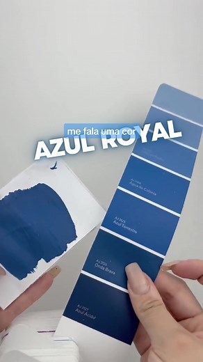 Aprenda a Fazer Azul Royal com Simples Misturas